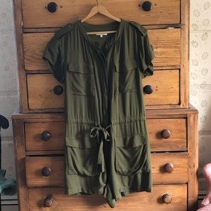 Madewell Army Surplus style Romper